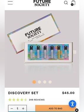 Future Society Scent Sampler Set